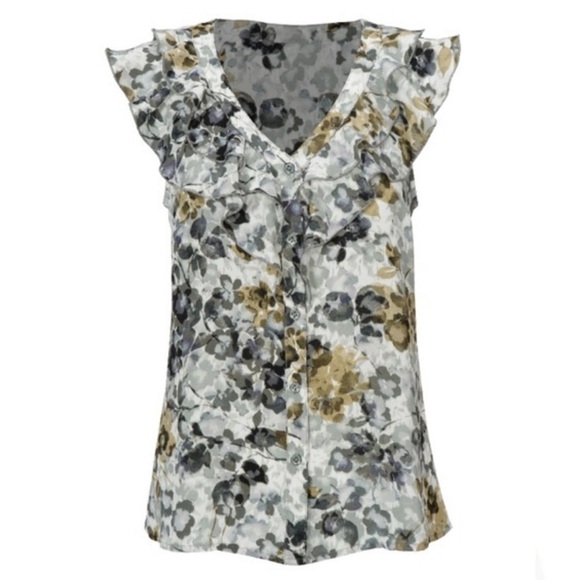 Cabi 4350 Bronze Rosy Blouse Size XS - Picture 2 of 6